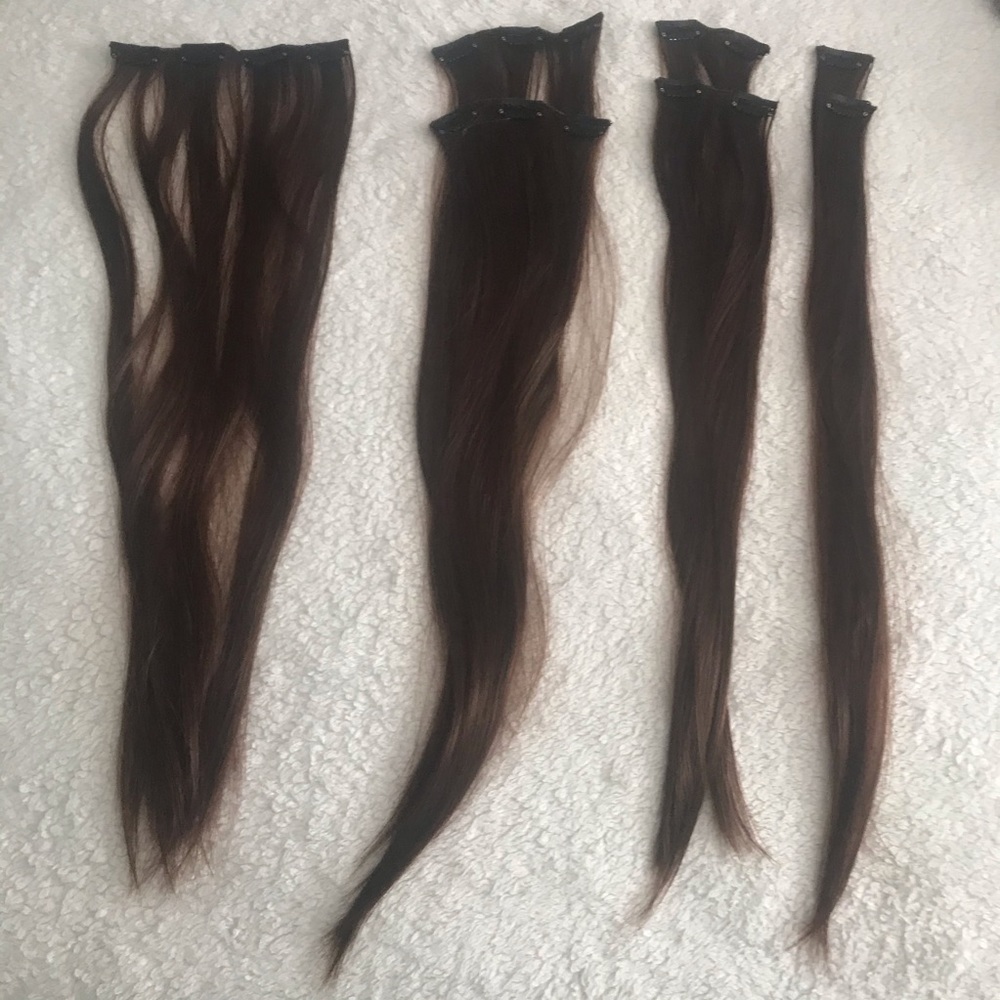 Elegant Brown Hair Extensions